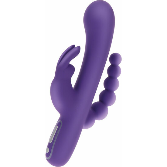 Triple pleasure vibrador-morado