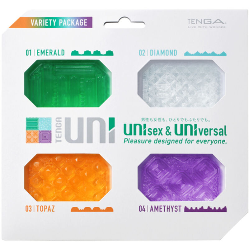 UNI VARIETY MASTURBADOR DEDAL PACK 4 UDS