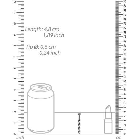 URETHRAL SOUNDING - METAL PLUG 3