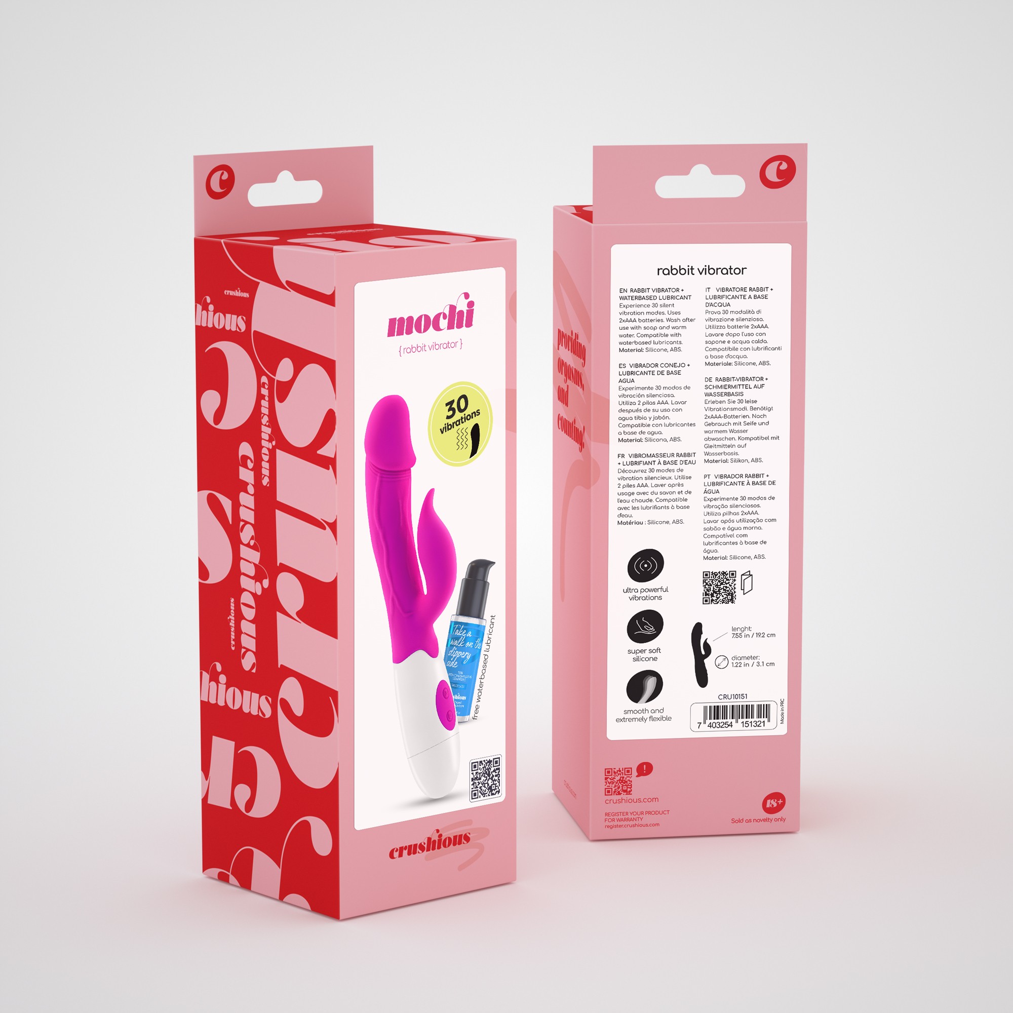 VIBRADOR COM ESTIMULADOR DE CL 5