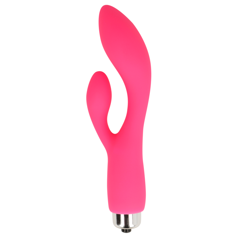 VIBRADOR CON RABBIT 12.5 CM ROSA