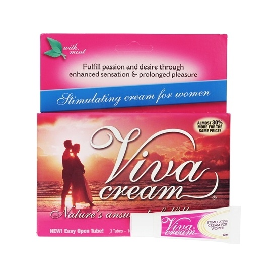 Viva cream exhausteur d'orgasme pour elle 10 ml / 3 tubes