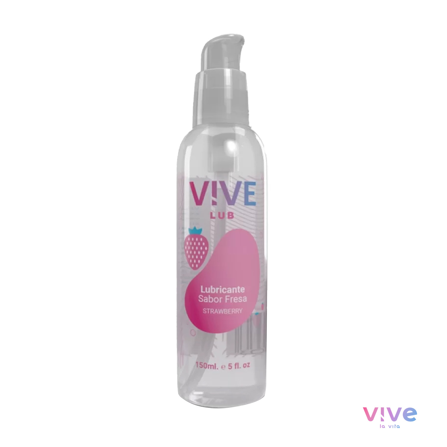 Lubricante de sabor Vive Lub De Fresa | 127% Dto VivelaVita ®