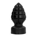 ALL BLACK 14 BUTTPLUG