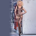 CR 4232 BODYSTOCKING NEGRO S/M