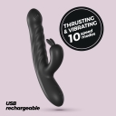 LAPIN VIBRADOR RECARREGÁVEL RA