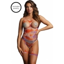 OPEN-CUP TIE DYE STRAPPY