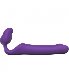 QUEENS L Dildo strap-on sin correas, silicona suave, realista, 2 en 1