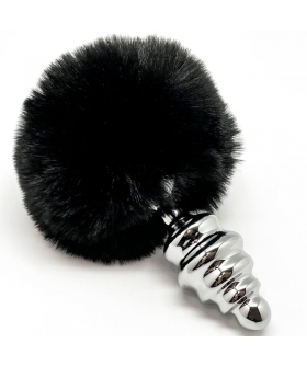 POMPON Plug anal de metal con espiral peluda

branche anale en métal avec spirale pelucheuse