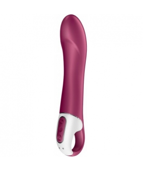 SATISFYER BIG HEAT Vibrador de ponto g com calor