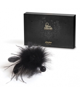 POM POM Plumero sensual: plumas naturales, mango ergonómico, suave