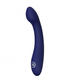 BLUE EVOLUTION HYBRIS Vibromasseur en silicone avec stimulation du point g 

(note: 