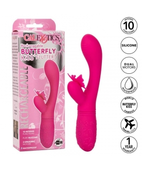 BUTTERFLY KISS Vibrador recargable con diseño de mariposa y punto g