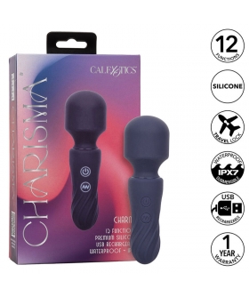 CHARISMA CHARM MASAJEADOR 12 F Massageador portátil para prazer discreto e confortável.