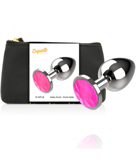 CHIC DESIRE PINK PLUG Plug anal de metal da coquette chic desire