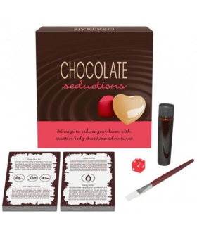 CHOCOLATE SEDUCTIONS Giochi erotici con copertura di cioccolato corporeo