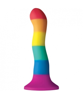 COLOURS PRIDE WABE Dildo onda bandiera lgbt 17 cm