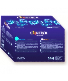 CONTROL NATURE PROFESIONAL Preservativos anatómicos y lubricados, caja de 144 unidades