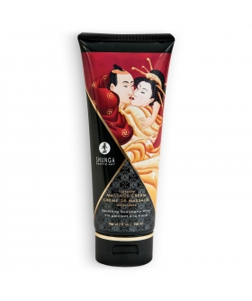 SHUNGA  LUXURY Creme de massagem comestível com sabor sensual