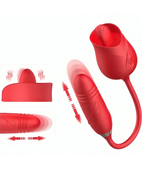 DELIGHT FLOWER VIBRADOR &A Vibromasseur innovant à 10 modes pour plus de plaisir