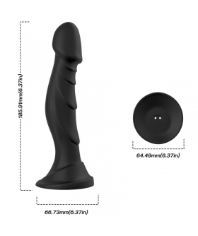 GUSTO EXCLUSIVO Vibrador, plug anal, versátil, doble estimulação, armony