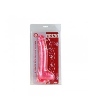 DONG DILDO Dildo realístico con ventosa, material pvc suave