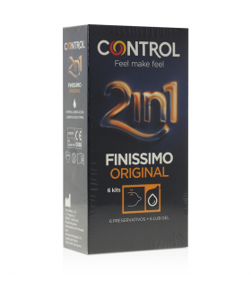 DUO FINISIMO Preservativo + lubricante, finura extra, mayor sensibilidad