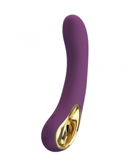 ETHAN VIBRADOR RECARGABLE LILA Vibratore pretty love, 12 modalità, controllabile tramite app.