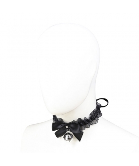 COLLAR FETISH DE ENCAJES Colar fetiche elegante para juegos íntimos excitantescolar fetiche elegante para jogos í