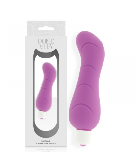 G-SPOT Vibrador de silicona con múltiples velocidades