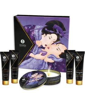 GEISHA'S SECRET COLLECTION Kit de cosmética erótica para massagens sensuais