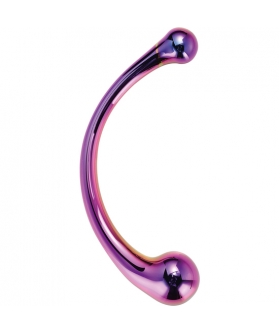 GLAMOUR  GLASS CURVED Dildo de vidro curvado para estimulação precisa