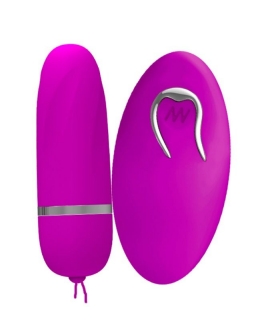 DEBBY Huevo vibrador discreto y suave con 12 modos de vibración