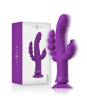 CASANOVA Vibrador triplo prazer com 30 modos de vibração.