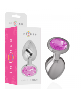 INTENSE LUXE Plug anal de lujo con joya, diseño glamuroso y seguro