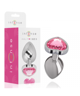 INTENSE  GLOW COLOR S Plug anale decorato con gioiello brillante colorato