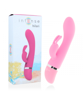 HILARI Vibrador ergonómico con 30 modos, silicona suave y potente