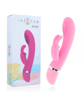 VIBRADOR SUSY Vibrador rabbit flexible con 7 modos vibración