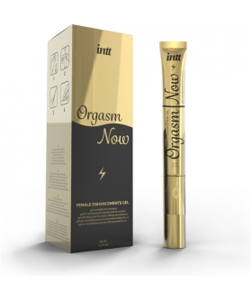 INTT ORGASM NOW Lubrificanti - gel stimolante vaginale intenso con applicatore vibrante