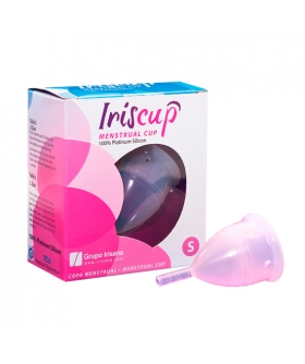 IRISCUP ROSA Copa menstrual 2 medidas, perfecta para principiantes