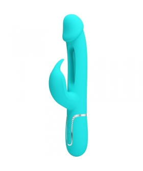 KAMPAS VIBRADOR RABBIT 3 EN 1 Vibrador recargable para estimulación intensa y variada