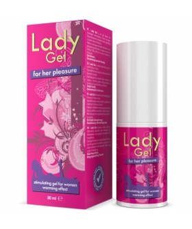 LADY GEL Gel stimulant pour le clitoris et le vagin, augmente plaisir.