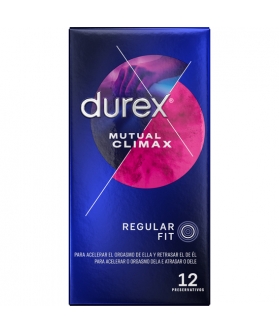 DUREX MUTUAL CLIMAX Préservatif avec vergetures et effet retardant