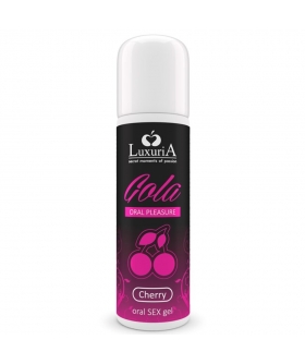 LUXURIA CHERRY Gel comestível para sexo oral com sabor de cereja