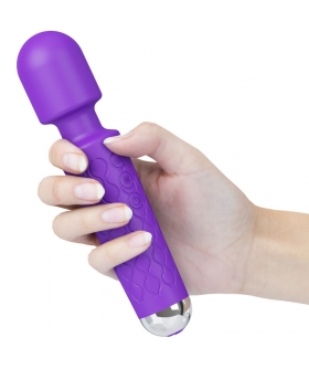 MASAJEADOR &AM Vibrador compacto con 8 velocidades y 20 patrones vibrantes