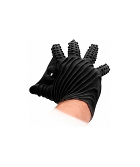 MASTURBATION GLOVE Guante sexual de silicona versátil con texturas únicas