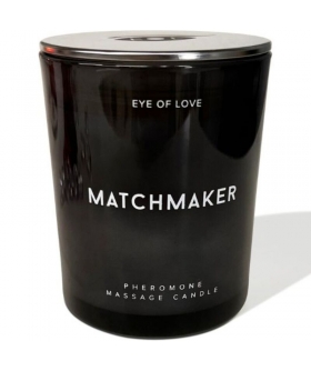 MATCHMAKER BLACK DIAMOND VELA Vela de masaje con feromonas. Hidratante y sensual 3 en 1