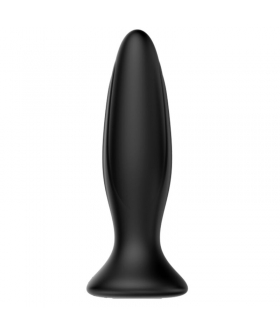 MR PLAY VIBRATION Plug anal vibrante, silicona, usb recargable, impermeable