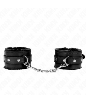 MUÑEQUERAS FORRADAS PREMIUM NE Muñequeras BDSM elegantes, funcionales y ajustables de KINK