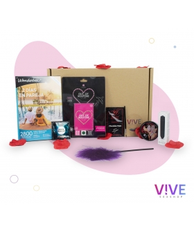 PACK NOCHE ROMÁNTICA Estancia para dos en un hotel de tu elección más kit erótico